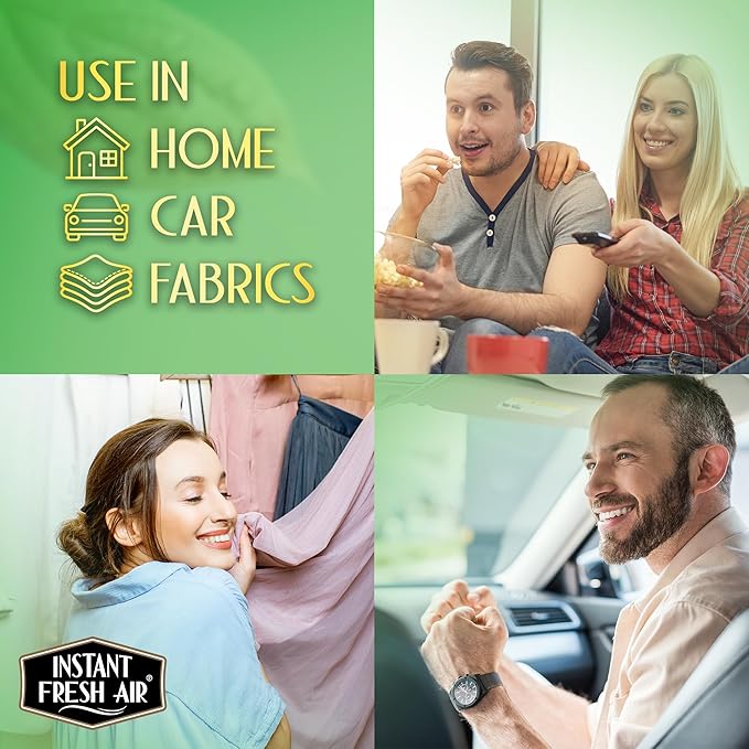 Smoke Vanish - Smoke Odor Eliminator Spray - Removes Smokey Odor Instantly with Noxban™ - Eco-Friendly - For Home, Car, Clothes & Travel - Fresh Mist Scent - 4 oz.