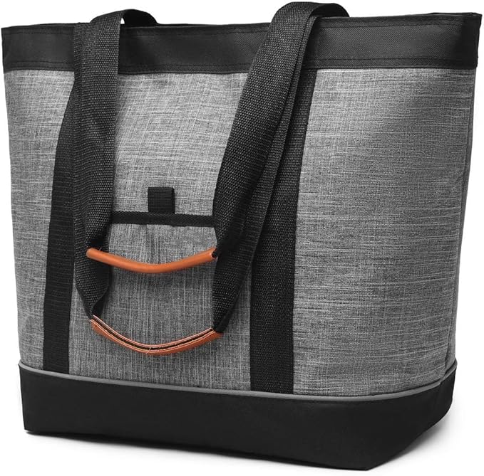 Insulated Cooler Bag Reusable Grocery Tote Bags Transport Large Lunch Box for Women