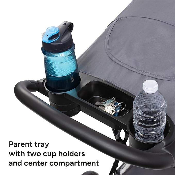 Baby Trend Venture 3-Wheel Stroller Travel System, Dash Pink