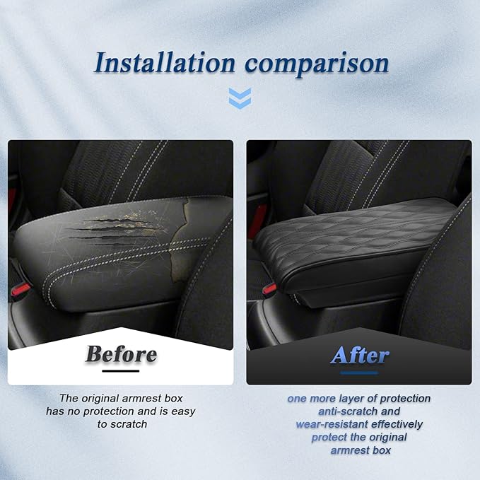 BIBIBO [Upgraded for 2025 2026 Kia Sportage Console Armrest Cover 2023-2025 2026 Kia Sportage NQ5 Console Lid,2023 Sportage Arm Rest Pad Cover Protector,2025 Kia Sportage Accessories Armrest Cushion