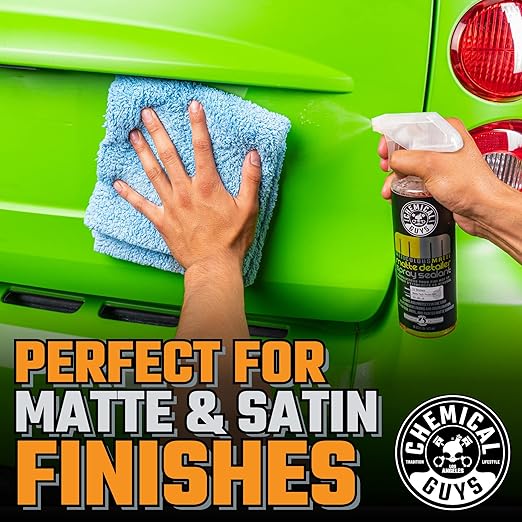 Chemical Guys Meticulous Matte Finish Detailer and Spray Sealant – Quick Detailer Spray for Satin and Matte Surfaces – Safe for Vinyl Wraps on Cars, Trucks & SUVs, 16 oz