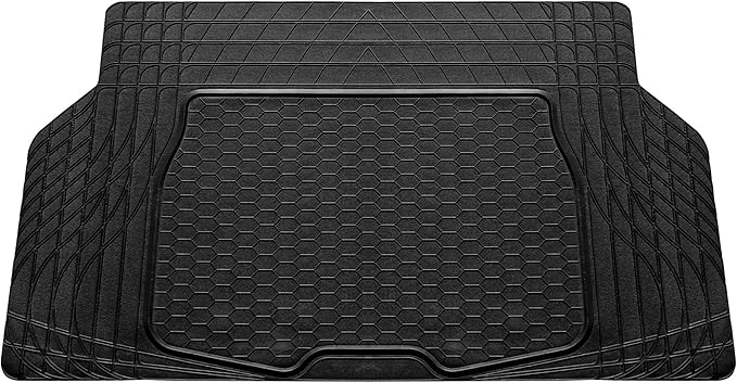 FH Group ClimaProof Universal Cargo Mat – All-Weather, Trimmable Trunk Mat (55" W x 31.5" D) – Fits Most Cars, SUVs & Trucks – Black