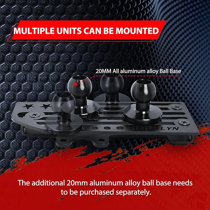 WXRYLYN 2024 2025 Wrangler JL 4xe Gladiator Dash Magnetic Phone Mount Phone Holder for 2024 2025 J eep Wrangler JL 4xe Gladiator Metal Dash Platform Magnetic Phone Mount-Driver Side