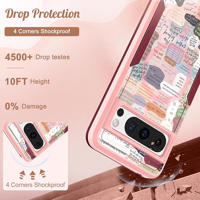 for Google Pixel 8 Pro Case - Compatible with MagSafe Women Girls Cute Magnetic Protective Cover Girly Kawaii Unique Pretty Heavy Duty Shockproof Design for Google Pixel 8 Pro Phone Cases