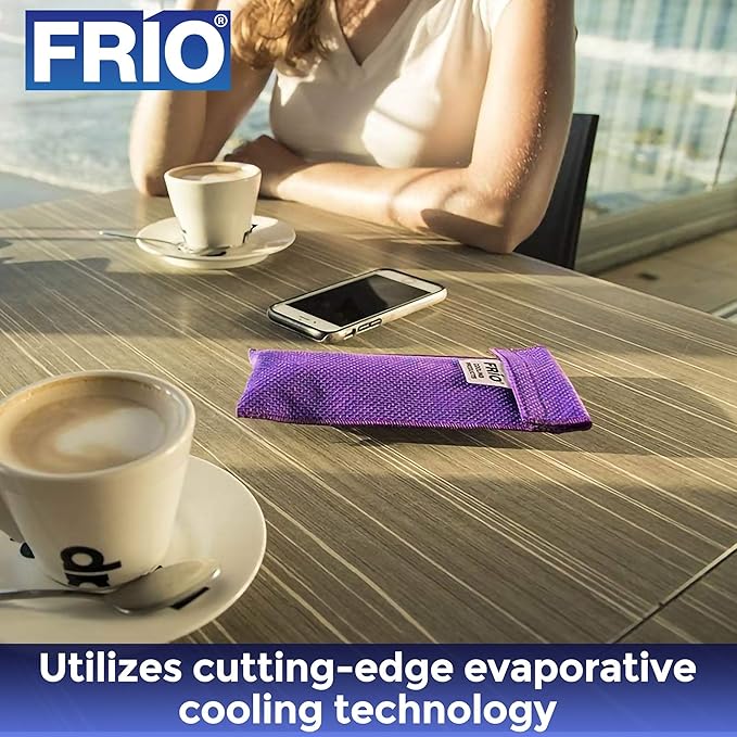 FRIO Cooling Wallet - Insulin Cooler for 45+ Hours of Stress Free On The Go - Purple - Individual