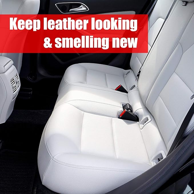 Stoner Car Care 95400 Leather Cleaner and Conditioner for 3-in-1 Car Interior Cleaner to Rehydrate Protect and Preserve Leather Surfaces, 16 Fl Oz, Pack of 1