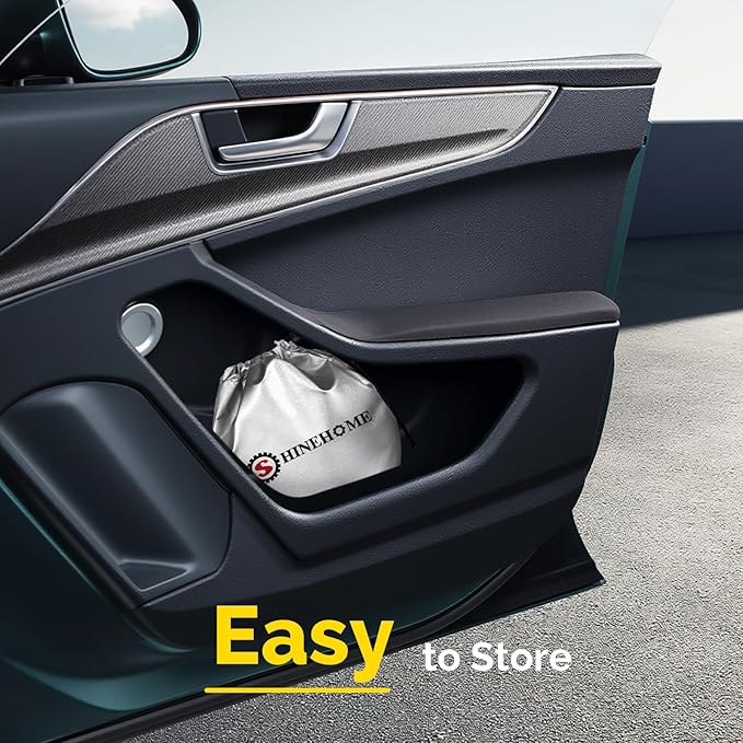 Car Windshield Sun Shade Compatible with 2019 2020 2021 2022 2023 2024 2025 2026 Subaru Forester Accessories Sunshade Custom for Forester Crossover, Base, Premium, Sport, Limited Foldable Sun Visor
