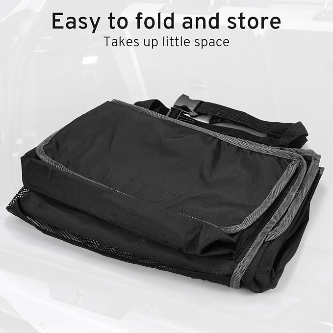 XHRING Car Trunk Organizer Storage Backseat Hanging Bag for Cadillac XT5 Escalade XT4 XT6 XTS SUV Camping Accessories 2000-2025 2026