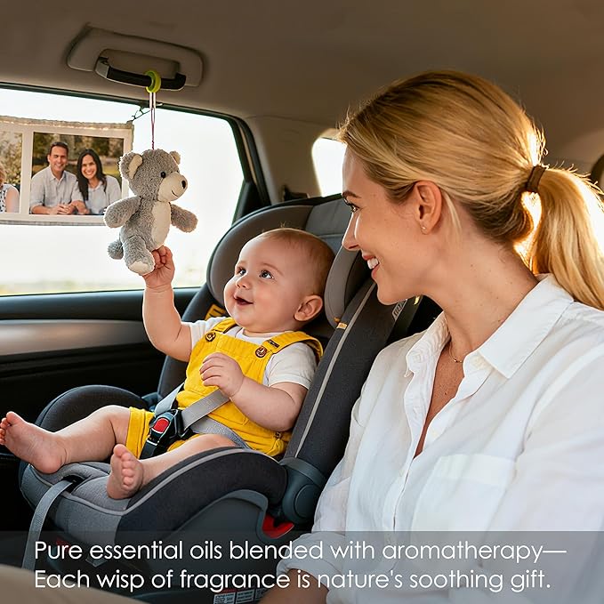 Car Air Freshener Refill — French-Inspired Fragrance for a Healthier Driving Experience(Lavender)