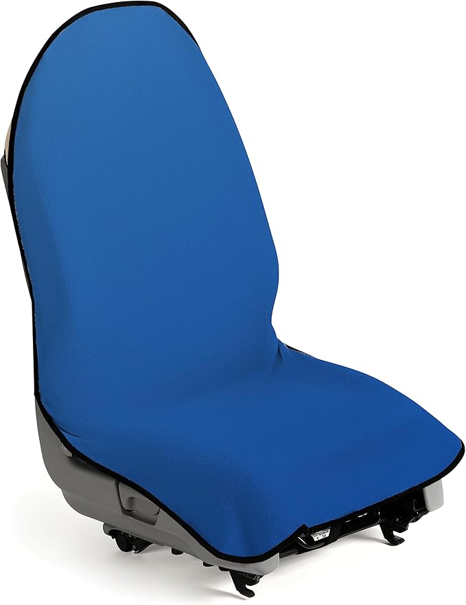 lebogner Waterproof Sweat Towel Car Seat Cover for Post Gym Workout, Running, Swimming, Beach and Hiking (Blue)