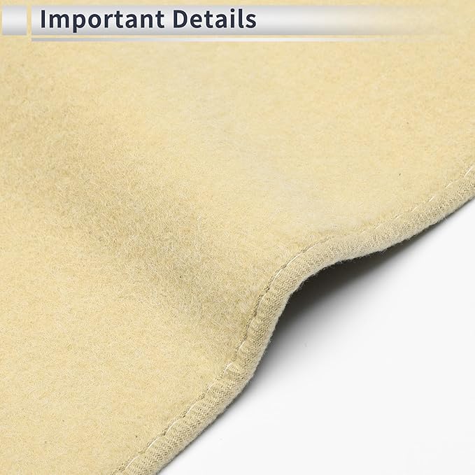 Interior Dash Cover for Hyundai Santa Fe 2007-2012 Non-Slip Dashboard Carpet Mat Polyester Silicone