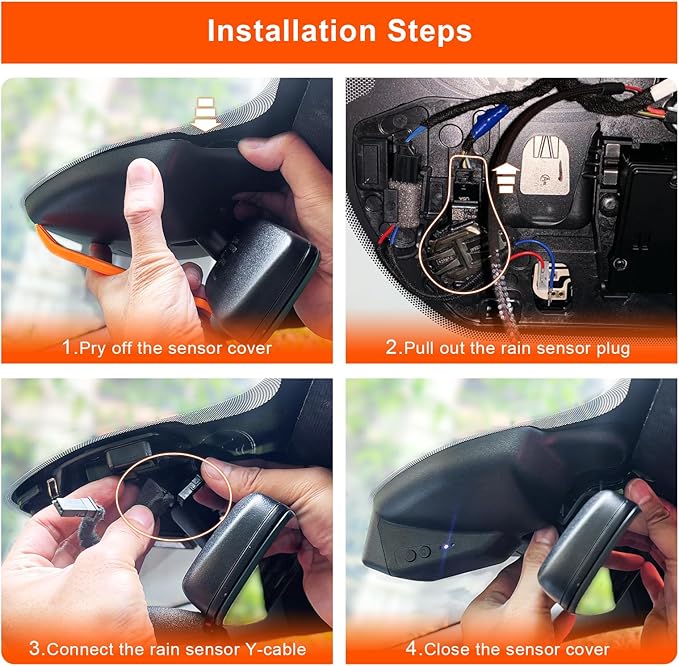 Mangoal Front 4K & Rear 1080p Dash Cam Fit for Ford Mustang S550 2022-2023(with a Big Cover), EcoBoost Premium GT Premiun Mach 1(Model A), WiFi & App, 128GB Card