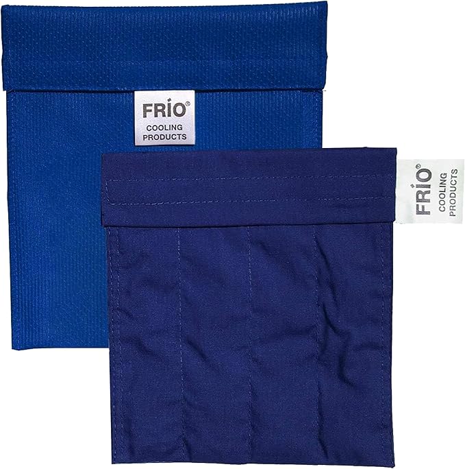 FRIO Cooling Wallet - Insulin Cooler for 45+ Hours of Stress Free On The Go - Blue - Small