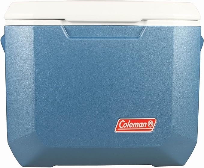 Coleman Xtreme 50qt Rolling Cooler with Wheels, Extra-Walled Insulation Keeps Ice up to 5 Days, Portable Wheeled Hard Chiller
