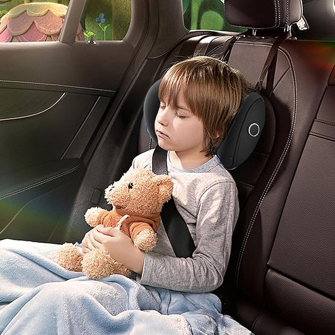 Driver Car Seat Back Support - Lumbar Cushion, Multipurpose Corrector | Adjustable Memory Foam Pad with Elastic Straps, Portable Ergonomic Backrest for Offices Chair Vehicle Seat Comfort
