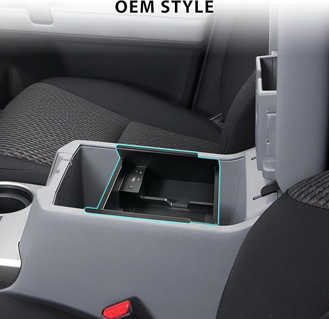 KEWISAUTO Wireless Charger for Toyota 4Runner 2010-2024, Center Console Organizer Tray Armrest Storage Fast Wireless Phone Charging Panel Pad for 2010-2024 Toyota 4Runner 5th Gen SR5 TRD Accessories