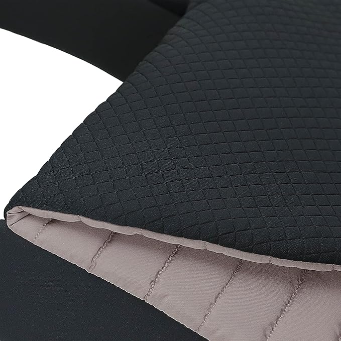 Little Unicorn Winter Car Seat Cover | Premium Insulated Fabric | Universal Fit & Easy to Install | Travel Bag Included (Mushroom)