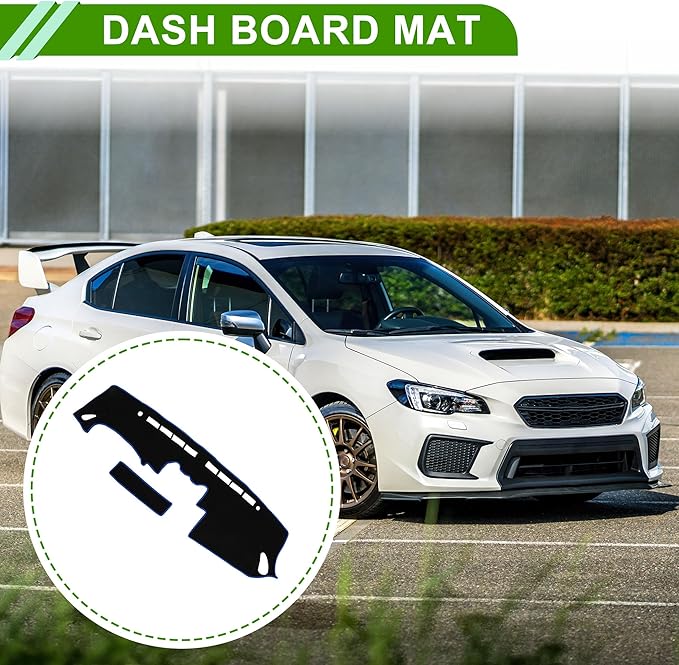 Dashboard Cover for Nissan 350Z 2003-2009 Non-Slip Interior Dash Cover Mat Polyester Silicone