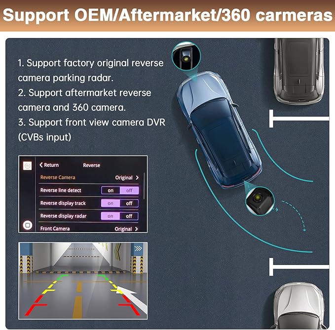 Retrofit Kit Decoder Wireless Carplay for Lexus NX RX is ES GS RC CT LS LX LC UX with Small Touchpad/Joystick Support Android Auto/MirrorLink/Backup Camera/YouTube