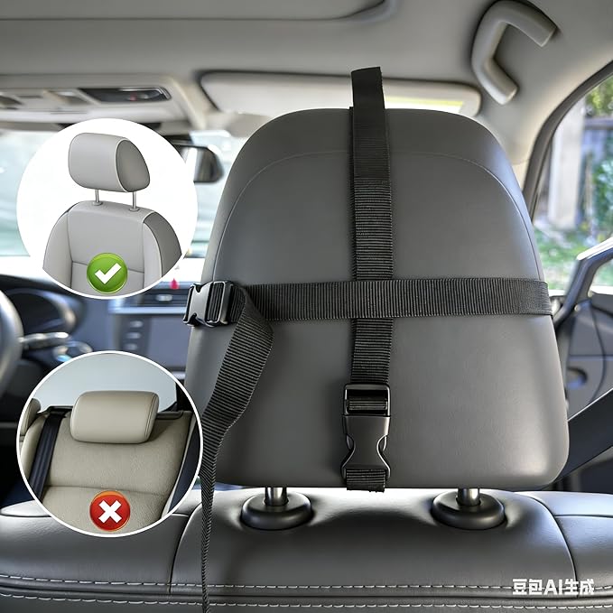Funbliss Baby Car Mirror for Rear Facing Seat,360° Rotation, Safety Certified Shatterproof Acrylic Glass, Clear Wide View,Infant Mirror for Car Seat Rear Facing