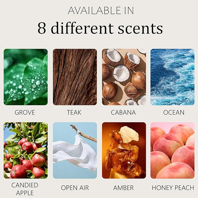 Car Air Freshener - Stone Air Freshener - Car Odor Eliminator - Long Lasting Scent - Car Scent - VISOR CLIP INCLUDED (Grove)