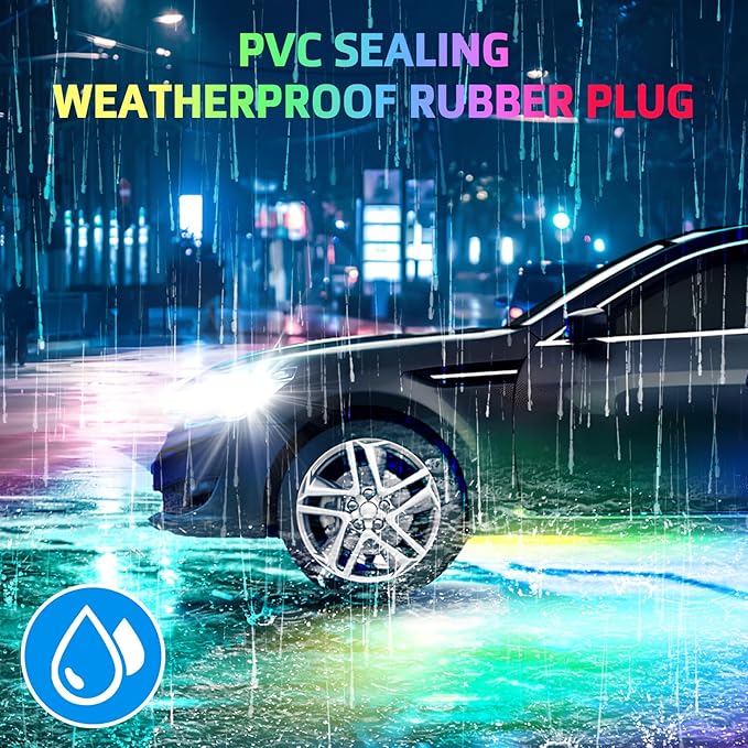 Underglow LED Lights for Cars, Underglow Car Lights with App and Remote Control, 252 Waterproof LEDs RGB 8 Color Sound Active Function Music Mode for Cars, SUVs, Trucks, Motorcycles