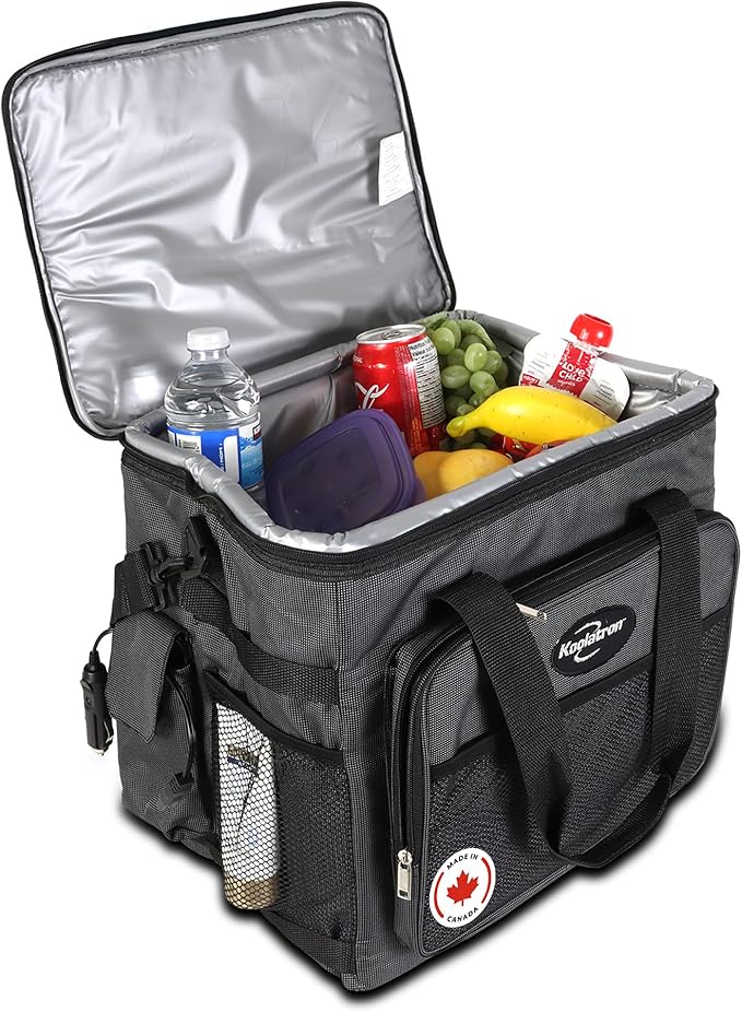 Koolatron D25 AZ Camping Cooler Bag, Black