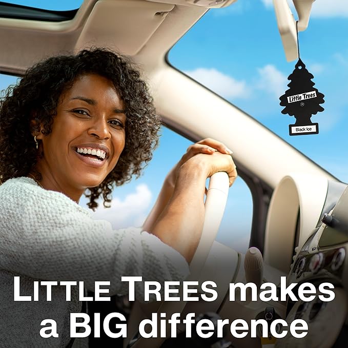 LITTLE TREES Car Air Freshener | Hanging Tree Provides Long Lasting Scent for Auto and Home | 24 Air Fresheners |Bubble Gum