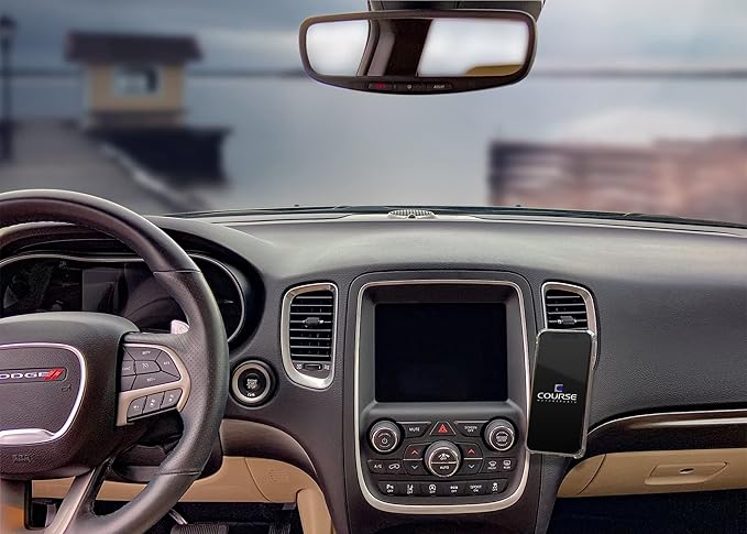 Course Motorsports Direct Fit Phone Mount - Dodge Durango (2014-2020) Compatible with All Phones - Magsafe Compatible Magnetic