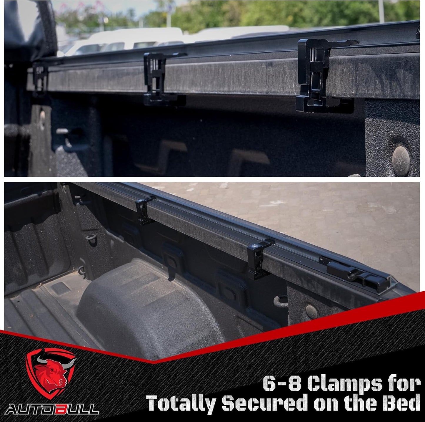 Soft Roll-up tonneau Cover Compatible with 2007-2021 Toyota Tundra(Excl. Trail Edition) 5.5ft Bed (66.7"), PVC Top Alloy Steel Structure