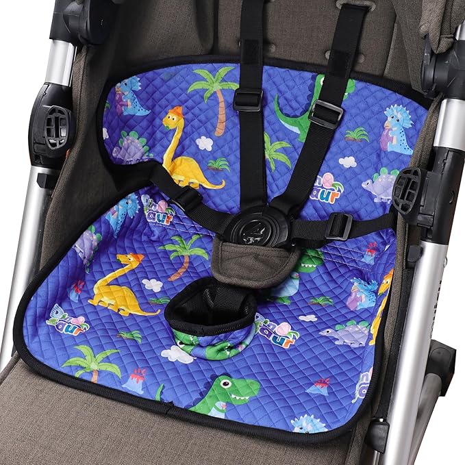 Piddle Pad Car Seat Liner, Waterproof Soft Car Seat Protector for Potty Training, Travel-Friendly Baby Toddler Carseat Cover, Machine Washable Liner for Spills, Potty Accidents (Blue)