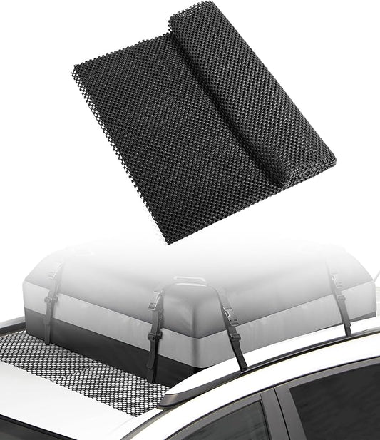 51"x43" Roof Rack Pads,Car Accessories Roof Non-Slip Rug Pad,Car Trunk Anti-Slip Mat,Universal Non-Slip Rooftop Cargo Bag Protective Mat,Suitable for Most Cars,SUV,Pickup or Trucks