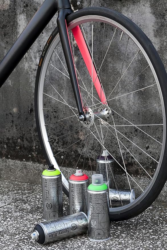 Spray.Bike Spray Paint | Designed Mainly for Bicycles | Multi-Use Acrylic Spray Paint for Metal, Plastic | High Coverage Bike Paint, 400ml, Elderberry