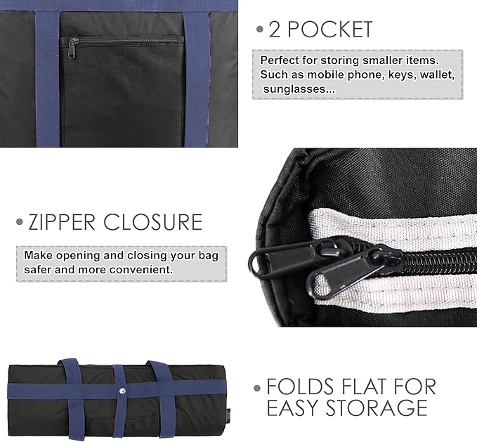 BeeGreen Cooler Bag Soft Insulated Tote for Beach Travel Grocery Shopping Lunch Portable Large Ice Coolers with Handle Hard Freezer Bags with Zippered Top Foldable Leakproof Delivery Totes Black