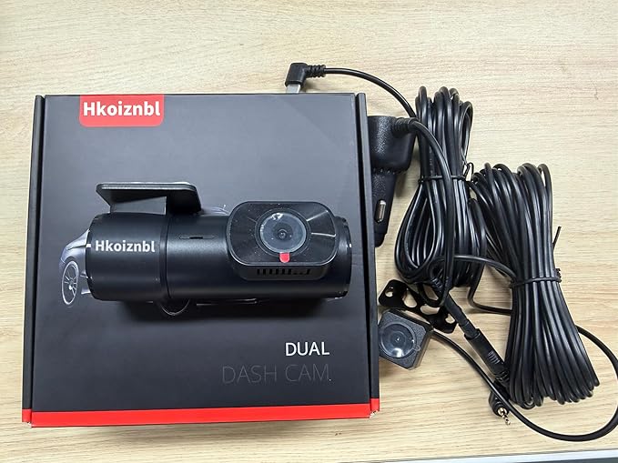 Dash Camera Car Front Rear, 4K/2.5K Full UHD Dash Camera for Cars, Included 32GB Card,1.47” IPS Screen Mini Dashcam,170°Wide Angle, Built-in Wi-Fi, WDR, Night Vision