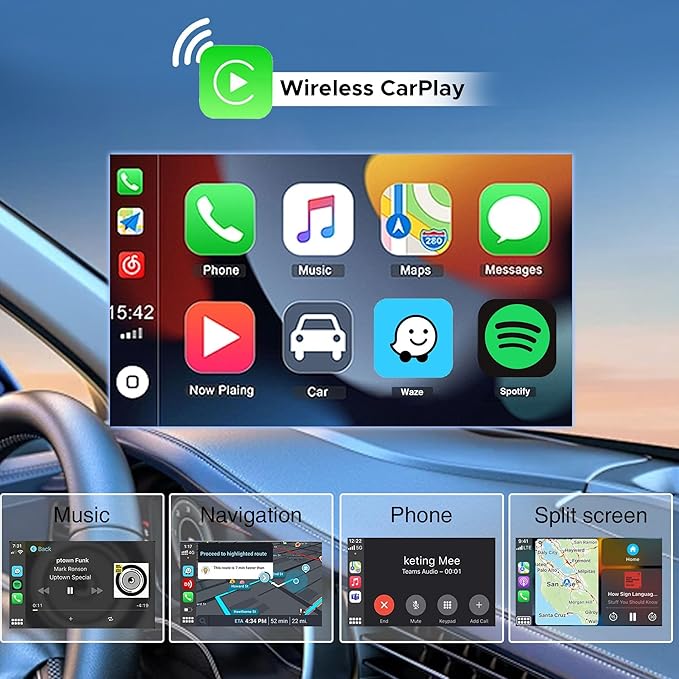 SCUMAXCON 6.5" Car Stereo Radio RCD360 PROIII PRO3 RCD330 Wireless Carplay Coche Radio Bluetooth USB for VW Golf MK5 MK6 Passat B6 B7 Jetta EOS CC