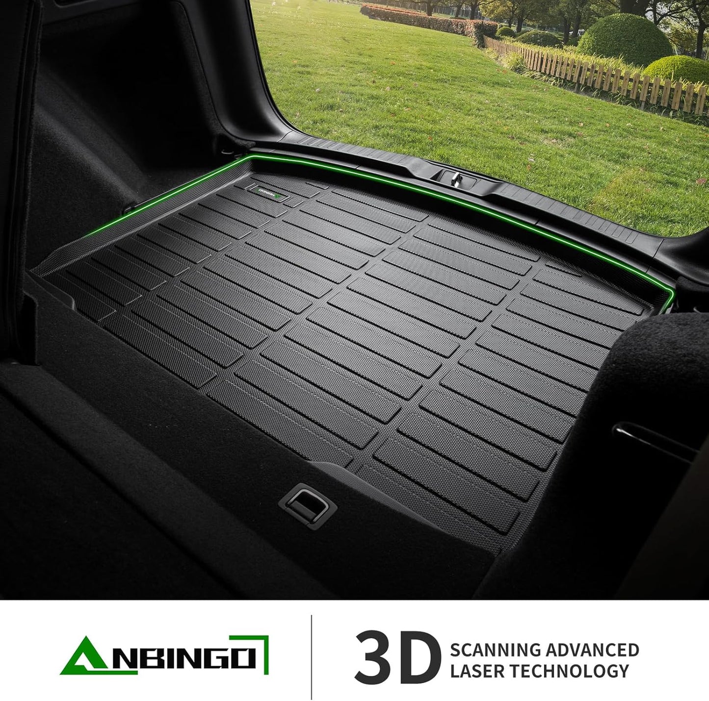 ANBINGO®-Floor Mats & Cargo Liner for 2016-2021 Grand Cherokee/Grand Cherokee WK 2022 2023 (Not for L) All Weather Grand Cherokee Floor Liner Trunk Mat TPE Accessories