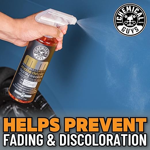 Chemical Guys Meticulous Matte Finish Detailer and Spray Sealant – Quick Detailer Spray for Satin and Matte Surfaces – Safe for Vinyl Wraps on Cars, Trucks & SUVs, 16 oz