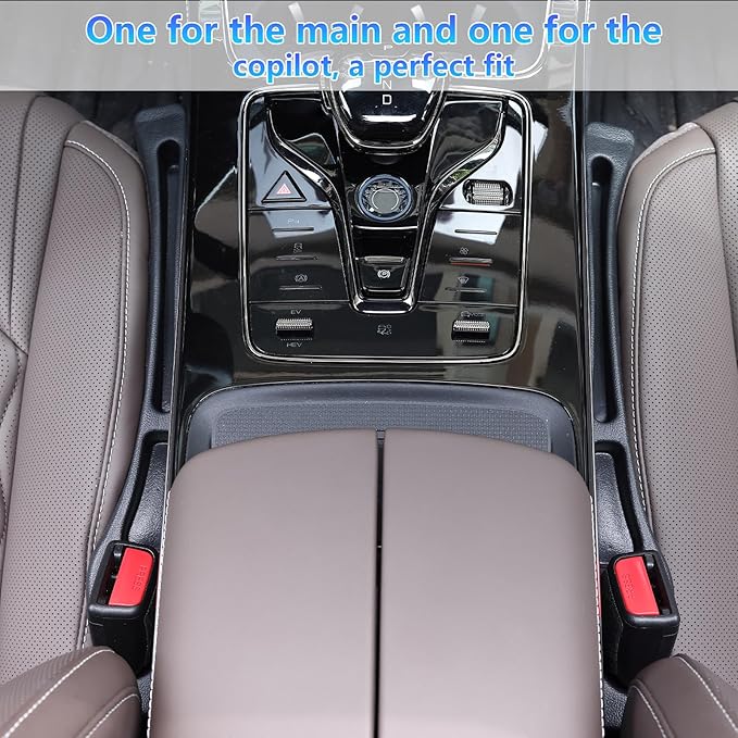 【Compatible with Chevy Colorado】 Seat Gap Filler,No Drop Seat Guard Compatible with Chevy Colorado,Drop Seat Guards for Cars(2Pcs),Emergency Keychain Car Escape Tool(2Pcs)
