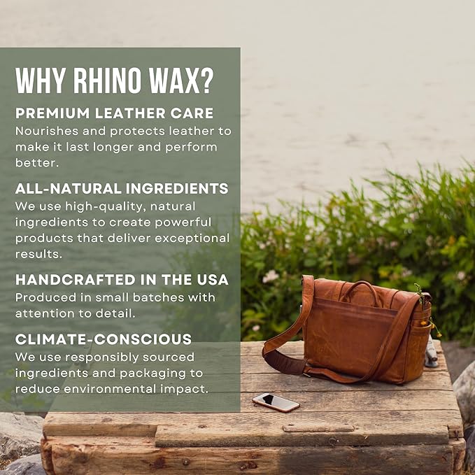 Leather Cleaner (8 oz) - Premium Cleanser for Furniture, Handbags, Shoes, Boot and Car Seat Cleaning - Apply Before Using Oil or Conditioner for Leathers - 100% Natural - Made in the USA