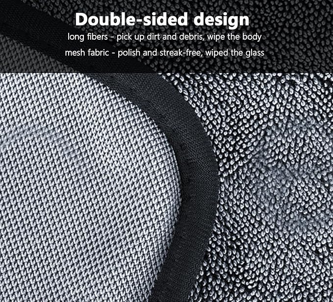 Shiny Cleaning Wipes, 3Pack Shiny Cloths Drying Towels,Shower Doors Drying Towels,16 * 16" Streak Free Glass Window Car Mirror Super Absorben Microfiber Cleaning Cloths (3pcs Grey 16 * 16″)