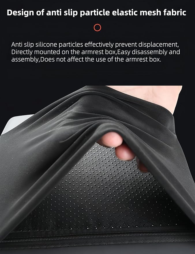 Car Leather Waterproof Center Console Seat Arm Rest Cover Auto Memory Foam Cotton Height Armrest Box Pad, 6 Colors, 2 Sizes (Black, 12.6"x8.3"x2")