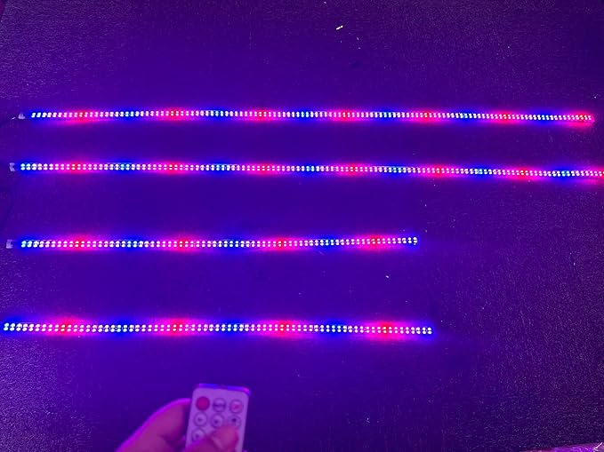 Sando Tech Dream Chase Color Double Row Million Colors Shift 2PCS 4Ft+2PCS 6.5Ft Underglow Strip Light Music Flows Bluetooth/Remote Ctrl Hood Grill Lights for Polaris Slingshot Car Truck