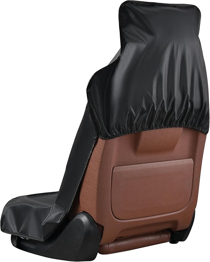 Magca Car Seat Cover Protector, Waterproof, Front Seat Cover for Universal Car Seat, Black, Pack of 1