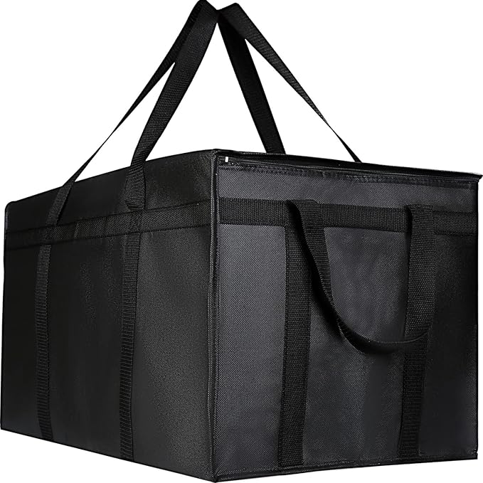 Additional Bottom Plate 2-Pack XXXL Insulated Food Delivery Bag Cooler Bags Keep Food Warm Catering Therma for doordash Catering Cooler Bags Keep Food Warm Catering