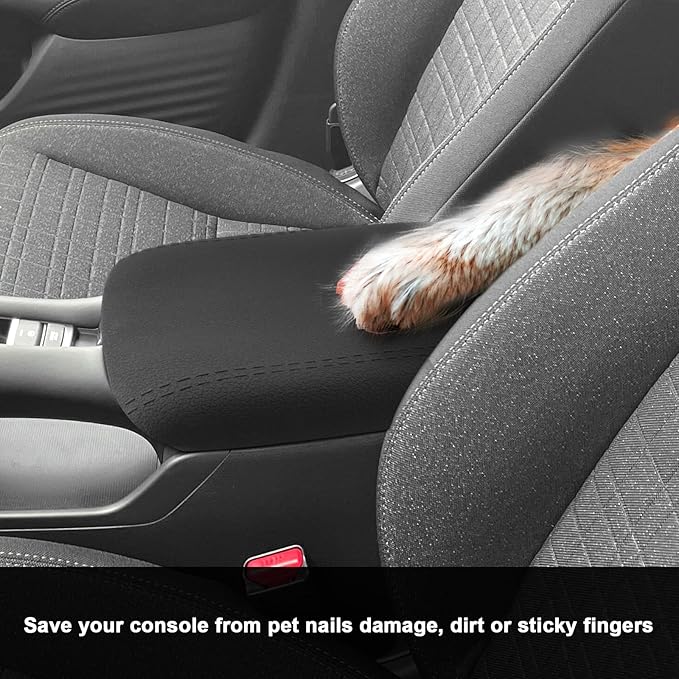 SXCY for 2023-2025 2026 Honda HRV HR-V Armrest Cover for 2024 2025 2026 Honda HRV Accessories 2025 2026 HRV Center Console Cover Silicone Full Cover(w/Privacy Storage)