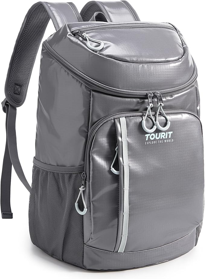 TOURIT Cooler Backpack 30 Cans Lightweight Insulated Backpack Cooler Leak-Proof for Men and Women