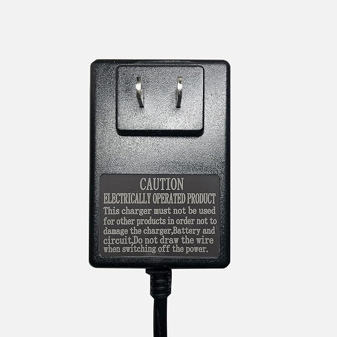 FLHFULIHUA12 Volt Charger for Kids Ride On Car Toys12v Battery Charger for Yamaha Raptor 700R Toyota FJ Cruiser Dumar MegaTredz Motion Trendz Power Supply Adapter for Children Electric Wheels Cars