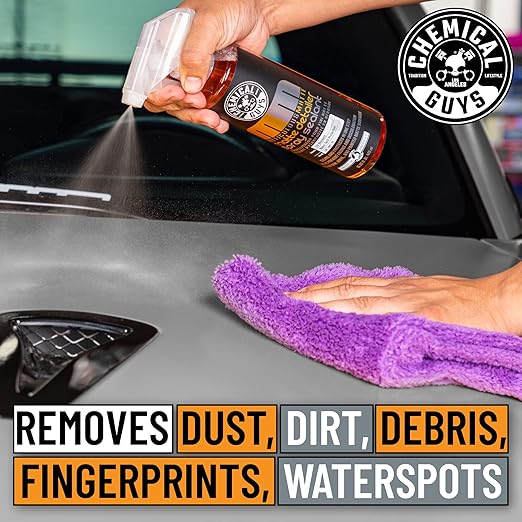 Chemical Guys Meticulous Matte Finish Detailer and Spray Sealant – Quick Detailer Spray for Satin and Matte Surfaces – Safe for Vinyl Wraps on Cars, Trucks & SUVs, 16 oz