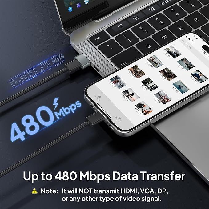Basesailor USB to USB C Adapter 3Pack,Type C Female to A Male Car Charger USBC Car Converter for iPhone Air 17 17e 16 16e 15 14 Pro Max,iWatch 11 10,iPad 9 Mini 7,Samsung Galaxy S26 A56,Z Fold Flip 6